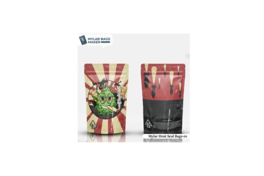 Custom Mylar Heat Seal Bags