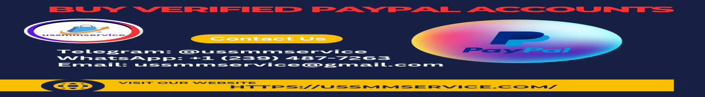 Buy Verified PayPal Accounts