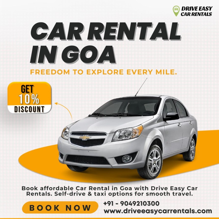 Car Rental in Goa – Explore Goa with Drive Easy Car Rentals