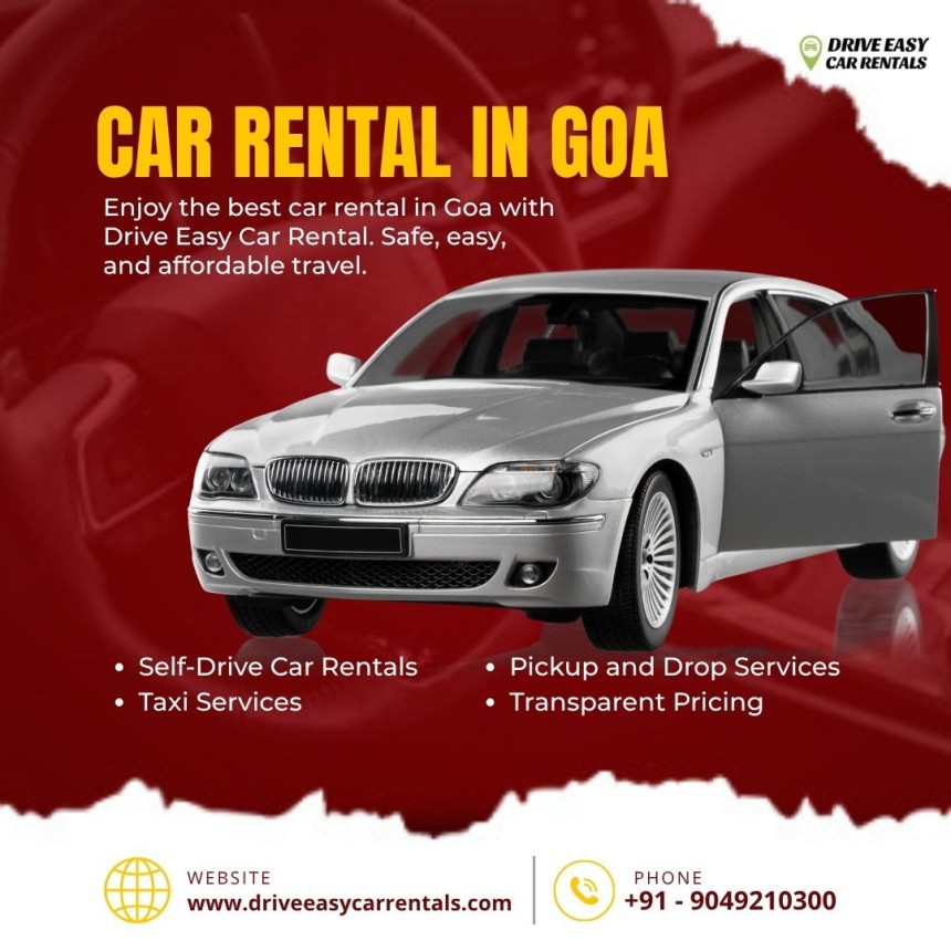 Car Rental in Goa – Your Trusted Travel Partner with Drive Easy Car Rentals