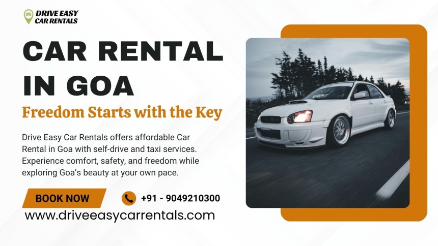 Car Rental in Goa – Explore Goa Comfortably with Drive Easy Car Rentals