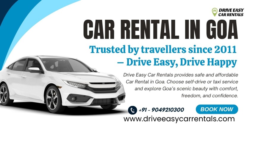 Car Rental in Goa – Travel Freely with Drive Easy Car Rentals