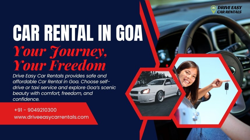 Car Rental in Goa – Discover Goa Comfortably with Drive Easy Car Rentals