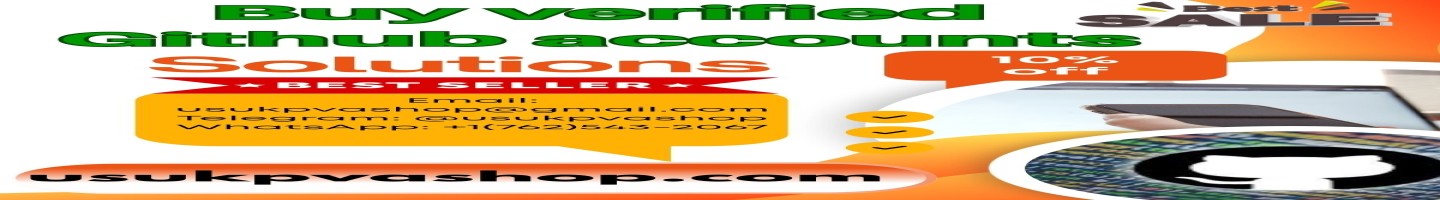 Buy Verified Github accounts