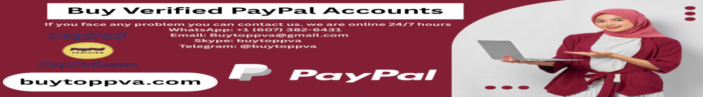 Buy Verified PayPal Accounts