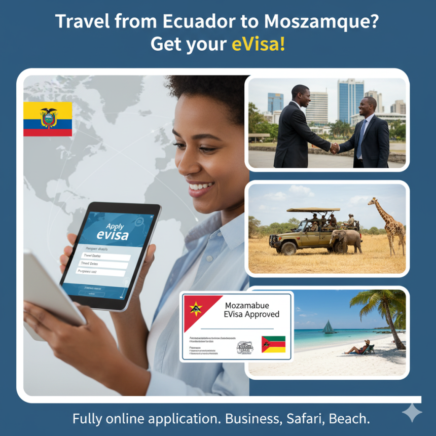 Apply Mozambique evisa from Ecuador
