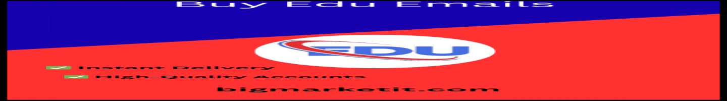 Buy .Edu Email Account - 100% Verified