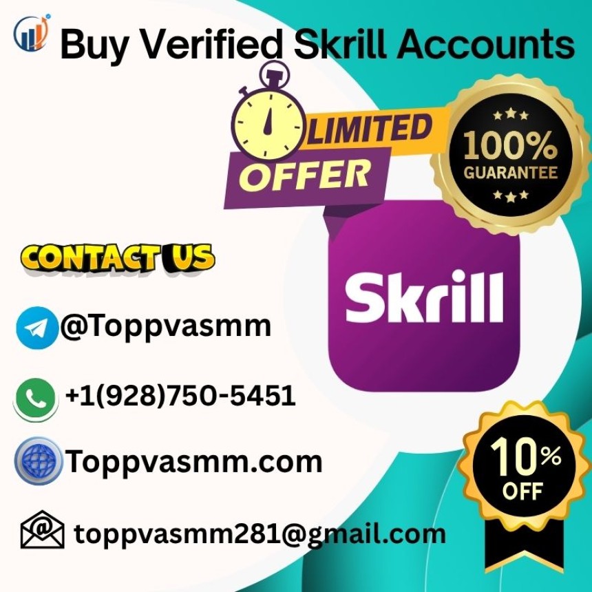 Buy Verified Skrill Accounts