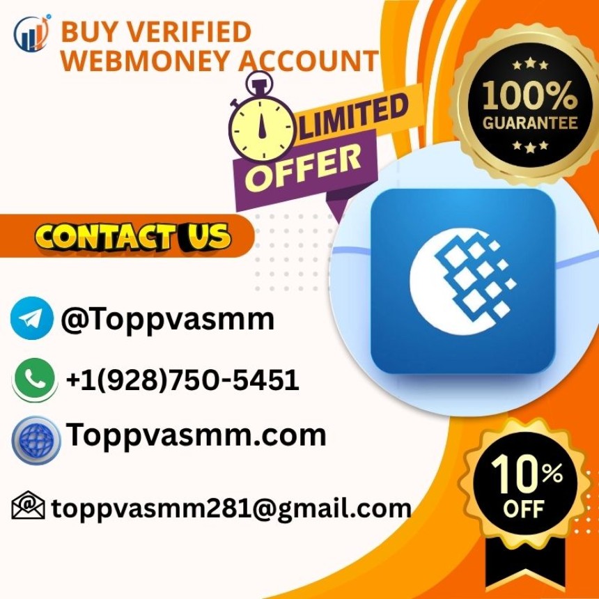 Buy WebMoney Accounts
