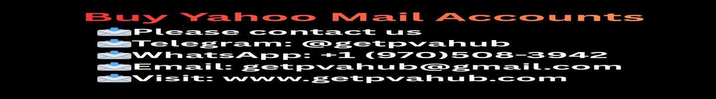 Buy Yahoo Mail Accounts