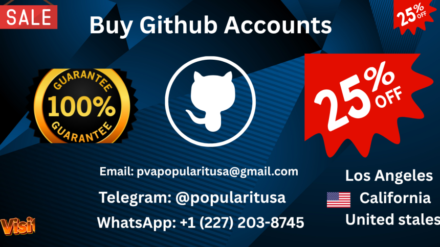 Buy Github Accounts