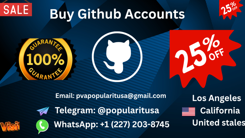 Buy Github Accounts
