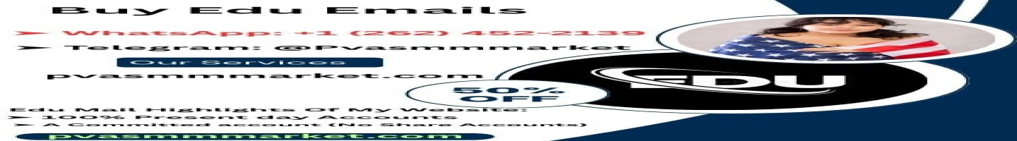 How to Buy Edu Emails and the Benefits They Offer in USA ..