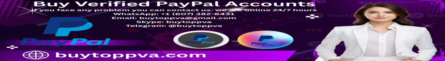 Buy Verified PayPal Accounts