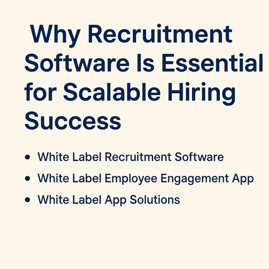 White label Recruitment Software