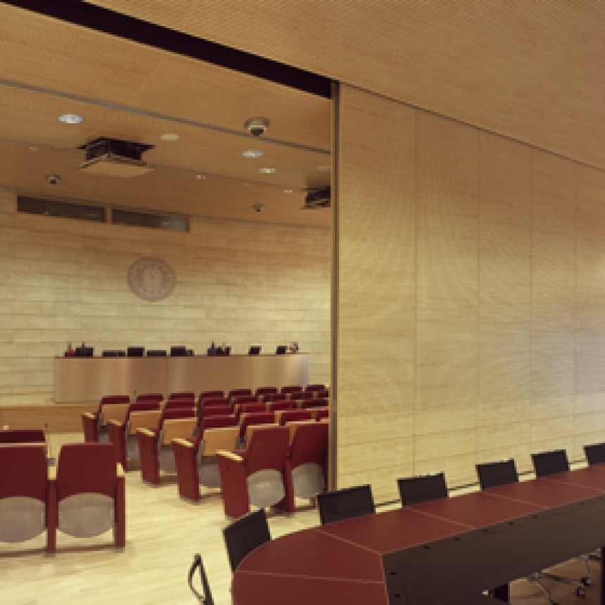 Acoustic Sliding Folding Partition
