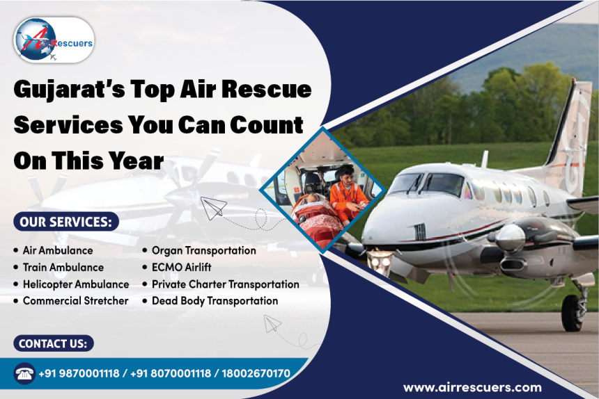 air ambulance services in gujarat