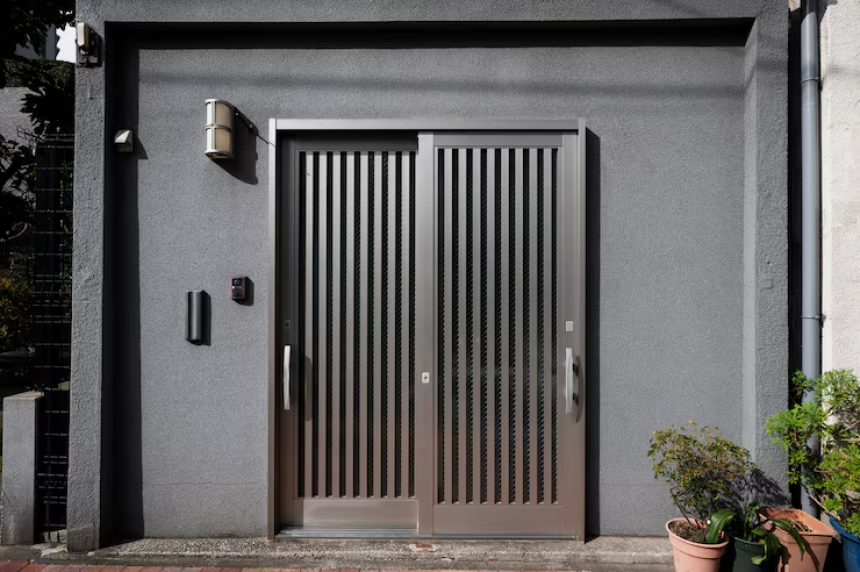 Steel Entrance Door Design