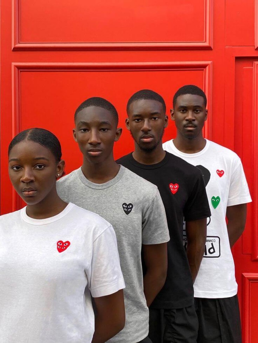 Comm des garcons