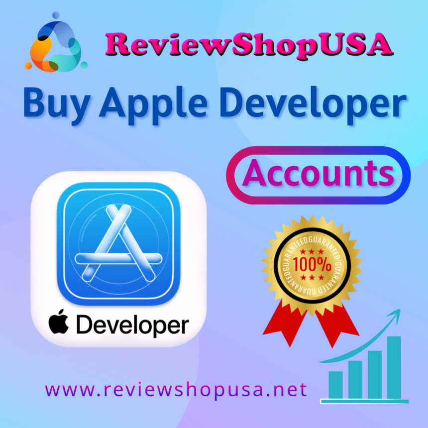 Buy Apple Developer Accounts