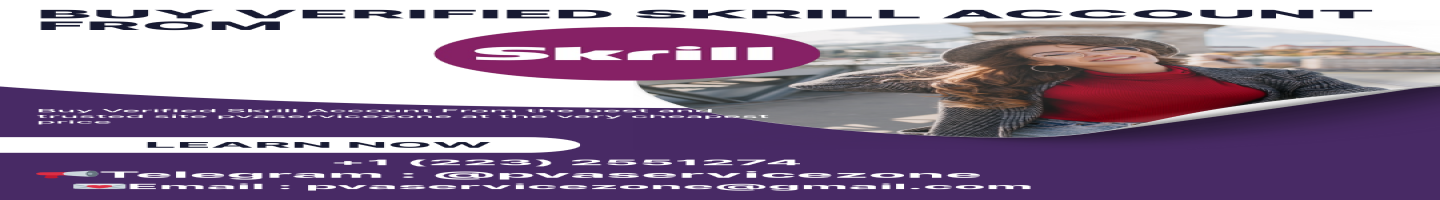 Buy Verified Skrill Account from