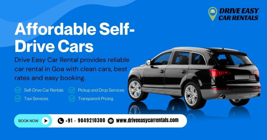 Convenient Car Rental in Goa with Drive Easy Car Rentals
