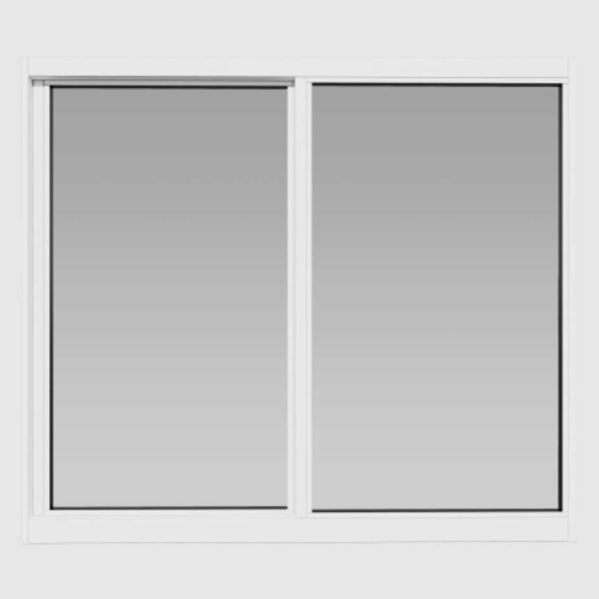 Hurricane Impact Horizontal Sliding Windows In Stock Miami