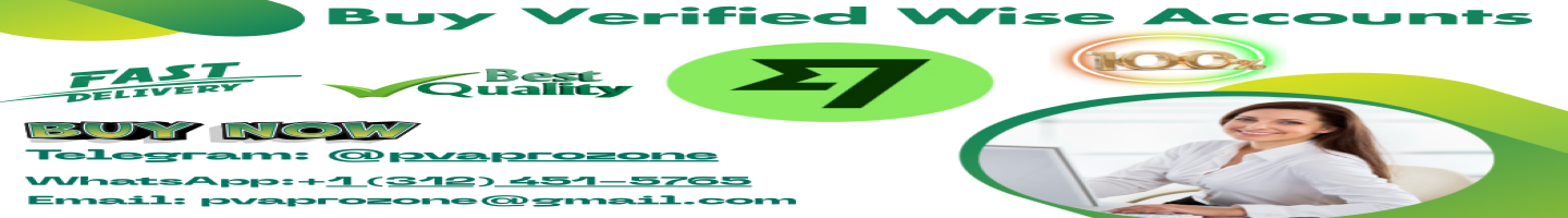 Buy Verified Wise Accounts