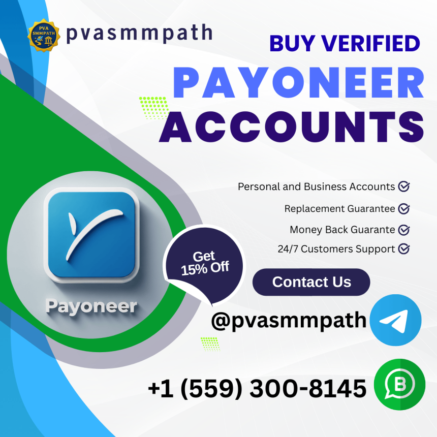 Buy Verified Payoneer  Accounts