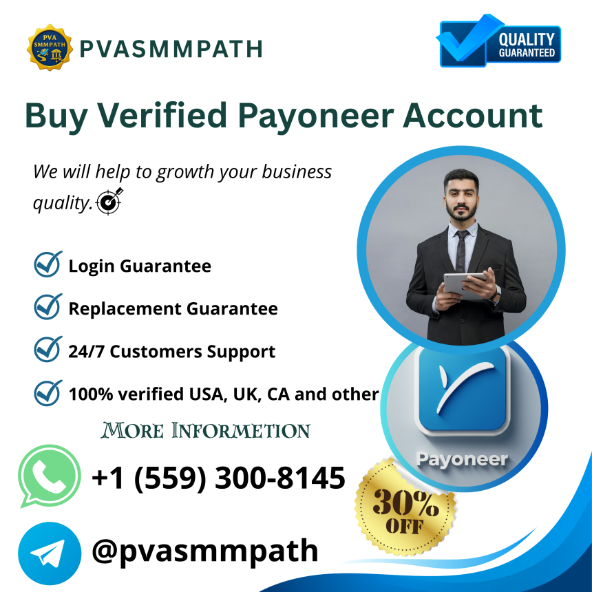 Buy Verified Payoneer  Accounts