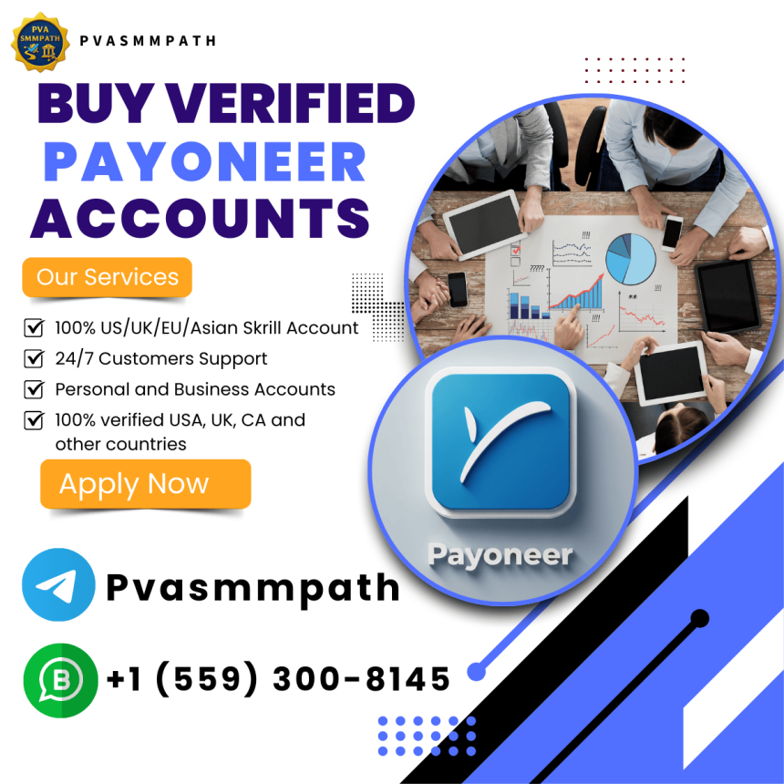 Buy Verified Payoneer  Accounts
