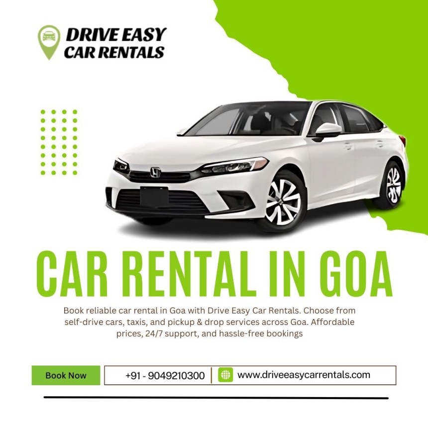 Car Rental in Goa – Reliable and Affordable Drive Easy Car Rentals