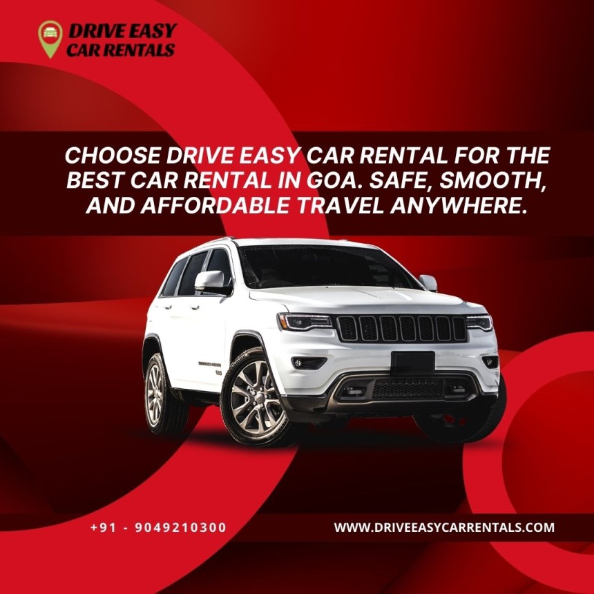 Car Rental in Goa – Drive Easy Car Rentals for Hassle-Free Travel