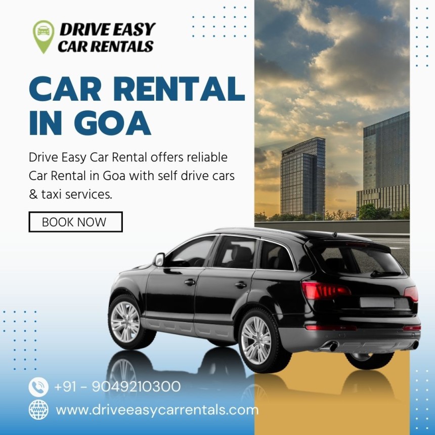 Car Rental in Goa – Drive Easy Car Rentals for Comfortable Travel
