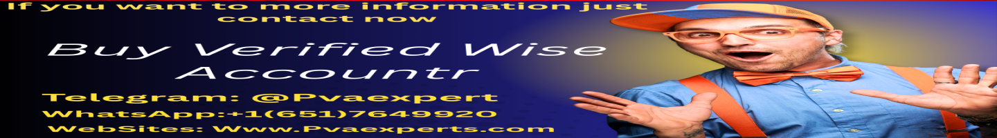 Buy Verified Wise Accounts