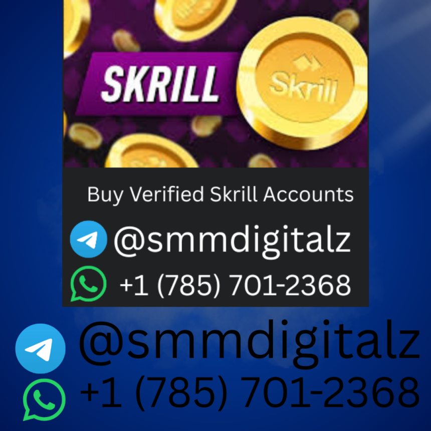 Buy Verified Skrill Accounts