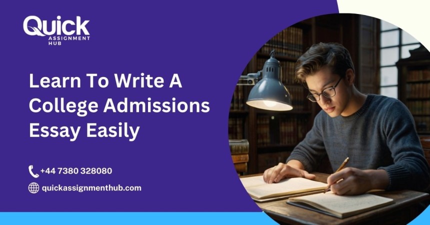 College Admissions Essay