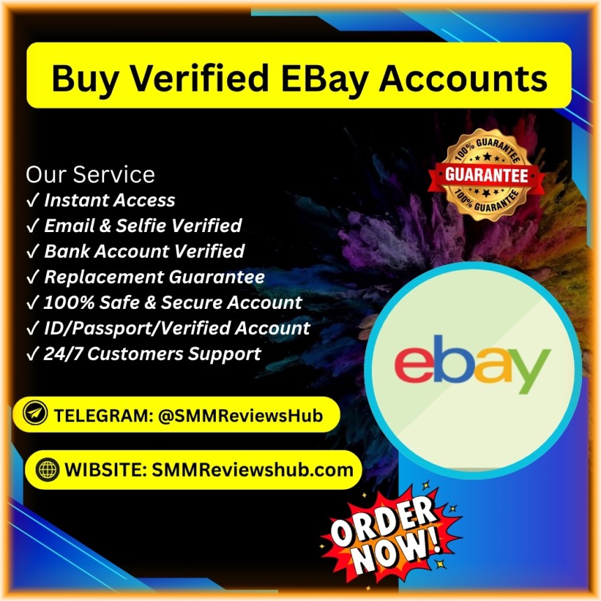Buy Verified EBay Accounts