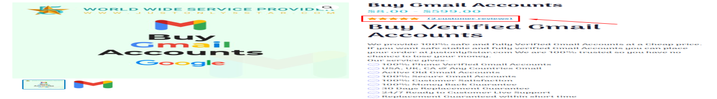 Buying Gmail Accounts