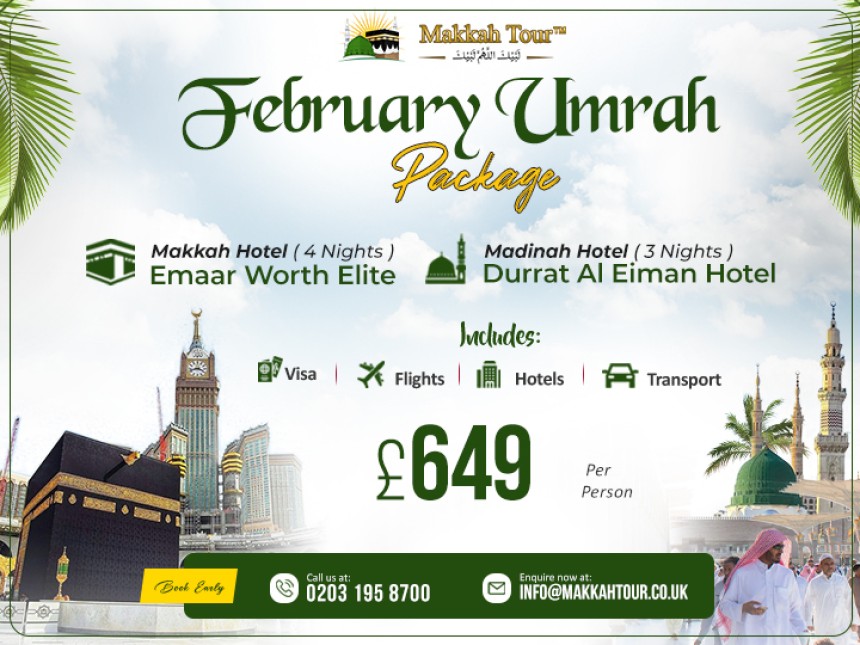 Umrah Package February