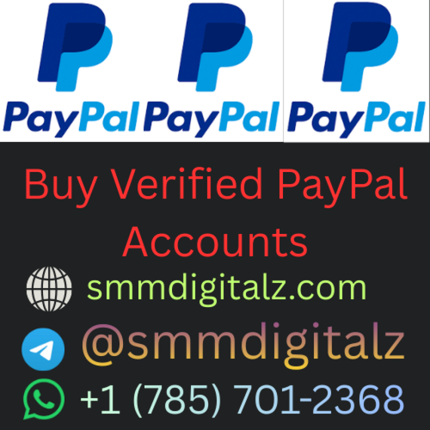 Verified PayPal Accounts