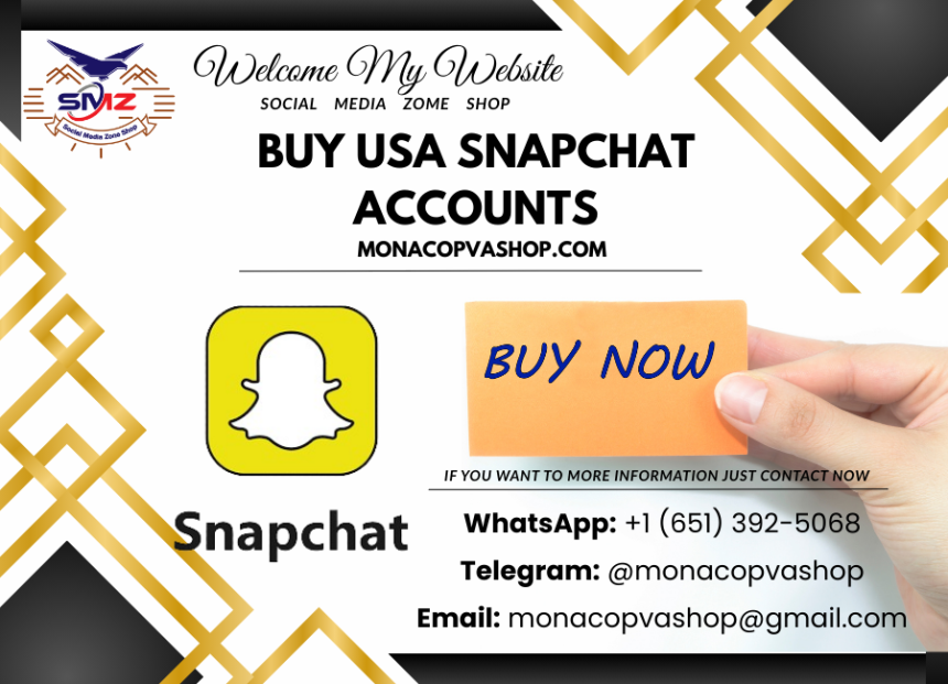 Best Site Buy USA Verified Snapchat Account