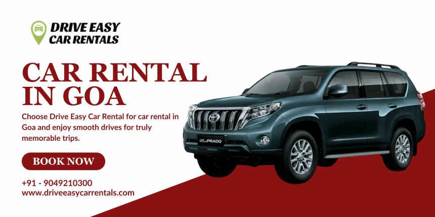 Explore Goa Easily with Car Rental in Goa from Drive Easy Car Rentals