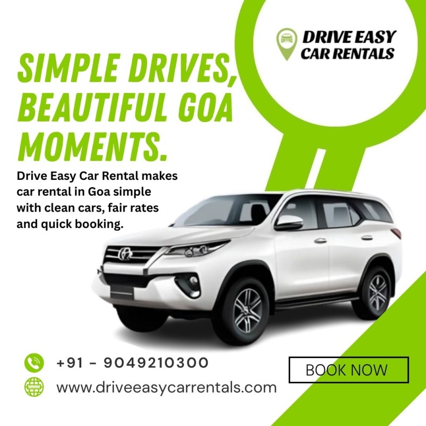 Car Rental in Goa for Smooth and Comfortable Travel