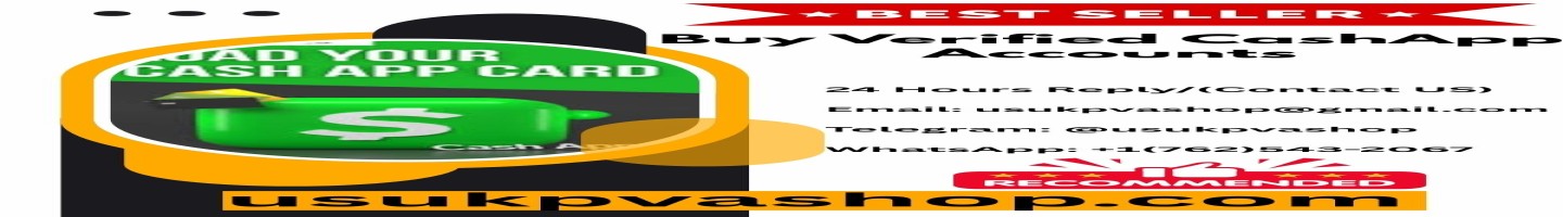 Buy Verified CashApp Accounts