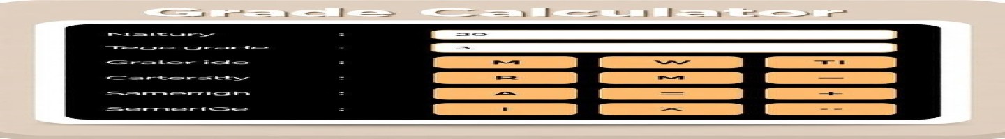 Grade Calculator