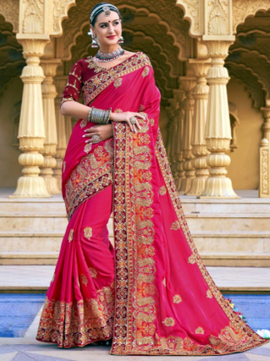 Heavy Sarees For Wedding With Price