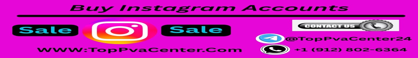 Buy Instagram Accounts