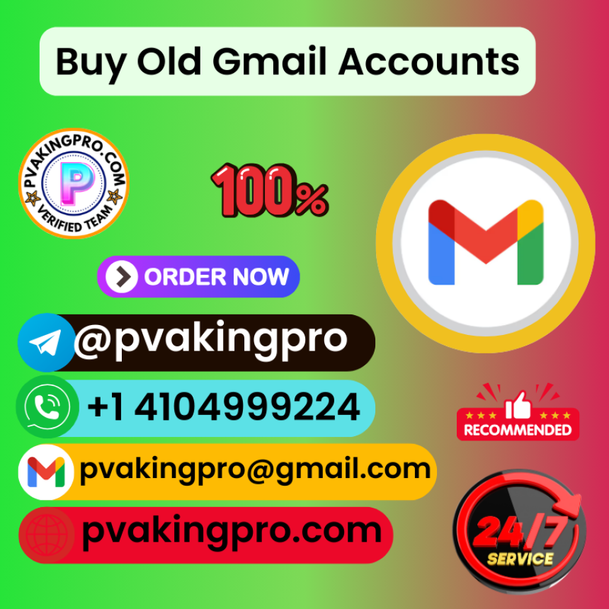 Buy Old Gmail Accounts