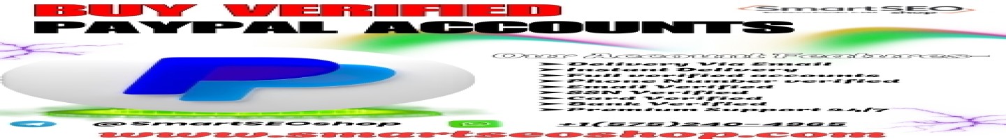 Buy Verified PayPal Accounts